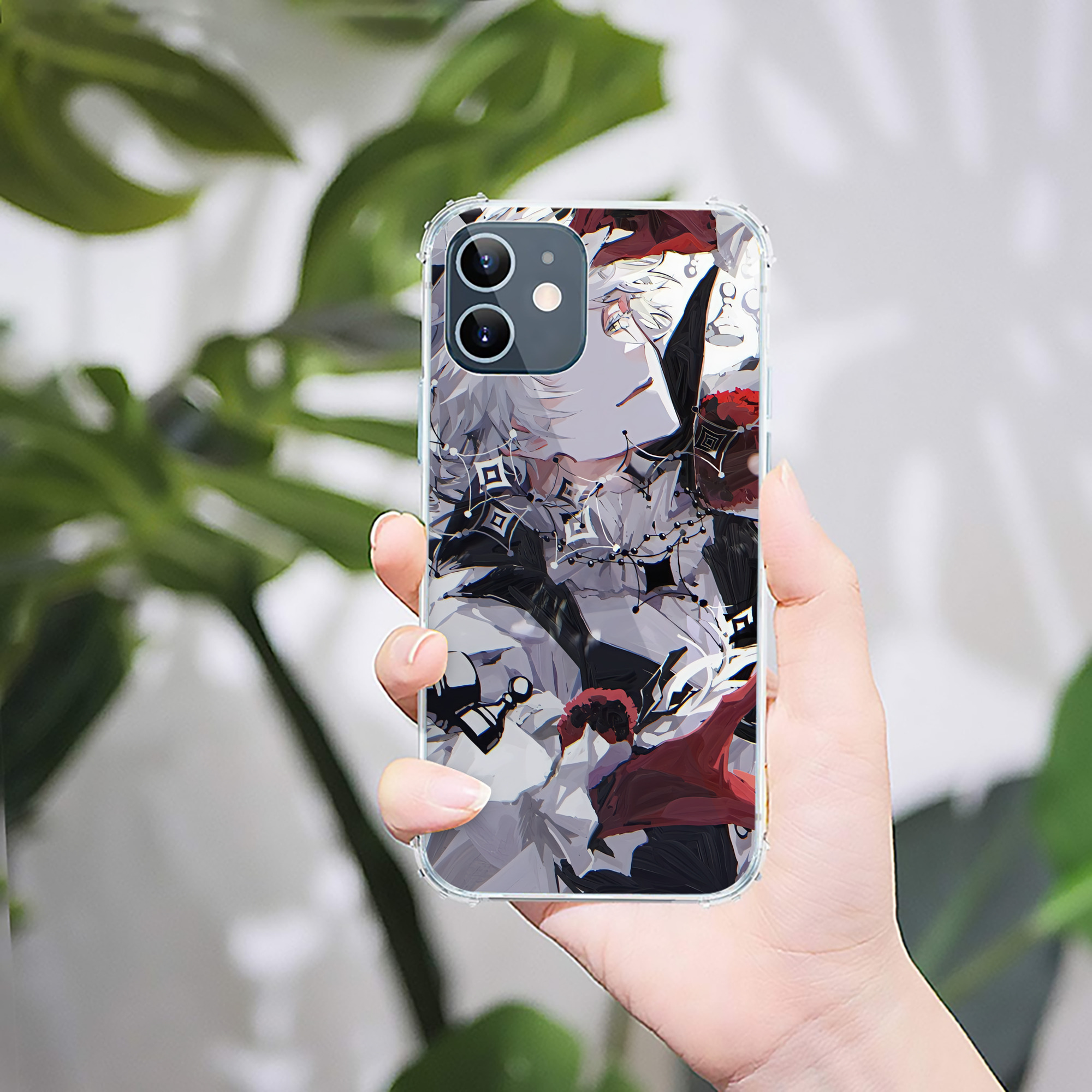 （画像用） 文豪ストレイドッグス Bungo Stray Dogs 【iPhone 12シリーズ対応】透明スマホケース（クリアソフトケース）